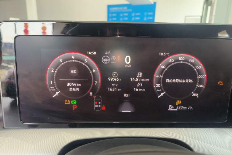 Used Volkswagen Lamando 2026 Lavida L GTS 380TSI Lingfeng Millionth Anniversary Edition Instrument Cluster