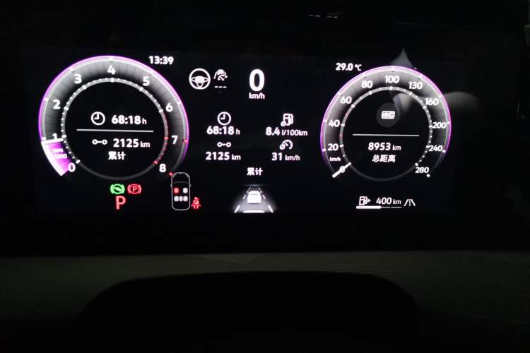 Used Volkswagen Lamando 2026 Lavida L GTS 380TSI Lingfeng Millionth Anniversary Edition Odometer Close Up