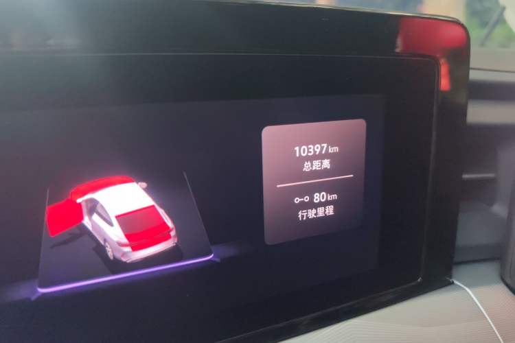 Used Volkswagen Lamando 2026 Lavida L GTS 380TSI Lingfeng Edition Odometer Close Up
