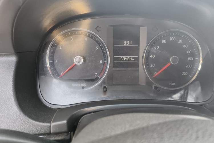 Used Volkswagen Lavida 2008 1.6L Automatic Prestige Edition Odometer Close Up