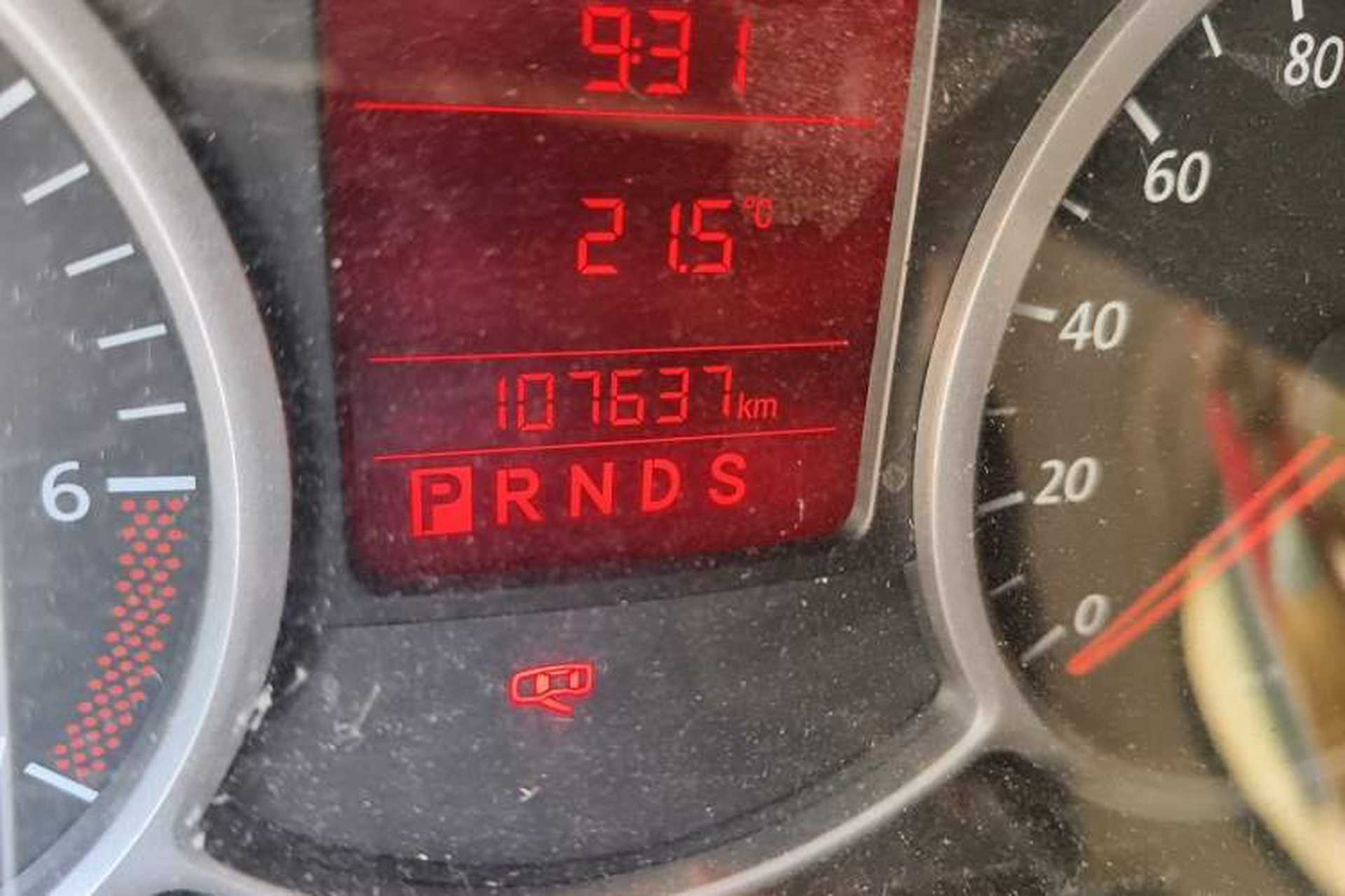 Used Volkswagen Lavida 2008 1.6L Automatic Joy Edition Odometer Close Up