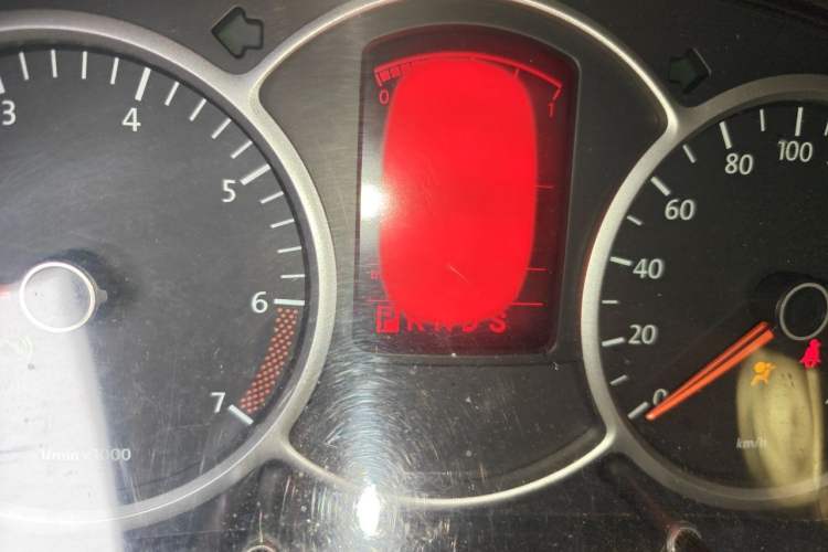 Used Volkswagen Lavida 2008 1.6L Automatic Pinxuan Edition Odometer Close Up