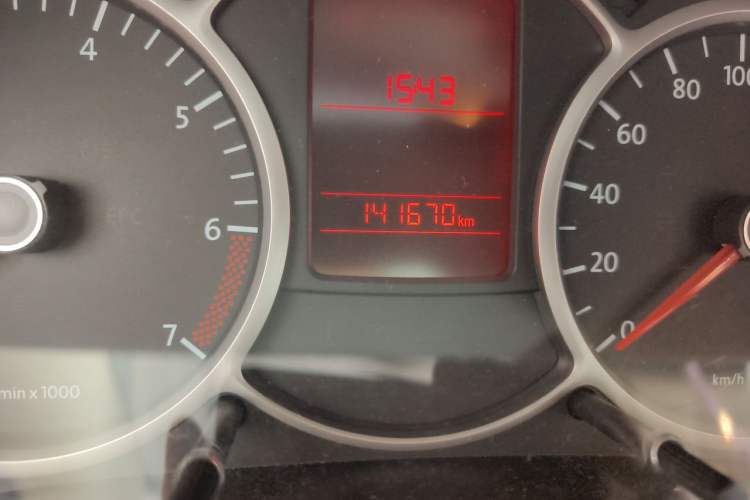 Used Volkswagen Lavida 2008 1.6L Automatic Joy Edition Odometer Close Up
