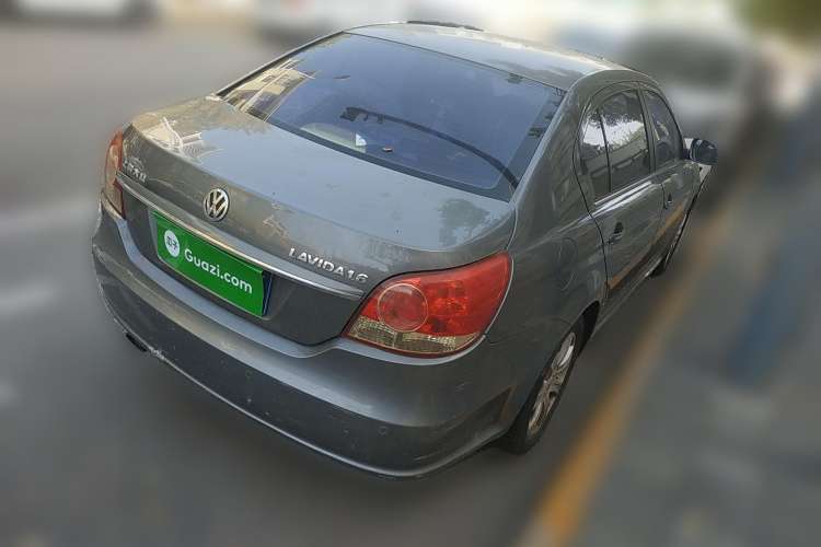 Used Volkswagen Lavida 2008 1.6L Manual Premium Edition Rear Right 45 Deg