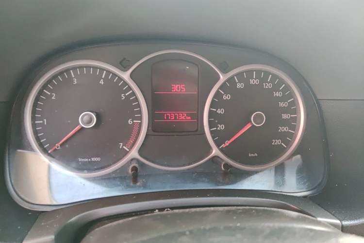 Used Volkswagen Lavida 2008 1.6L Automatic Joy Edition Odometer Close Up