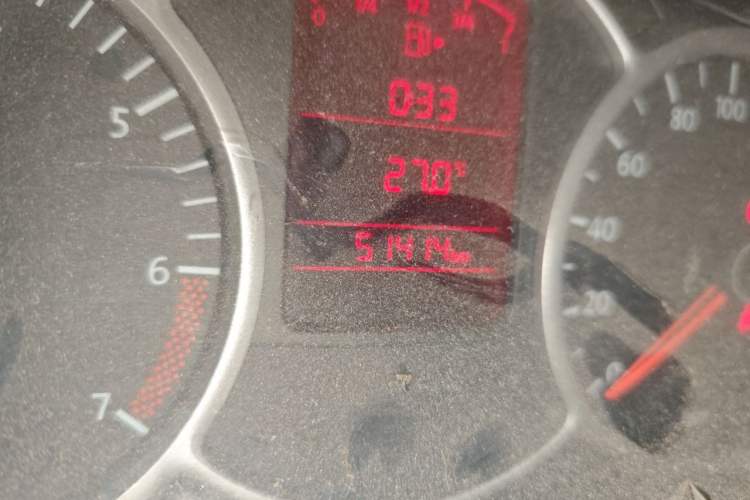 Used Volkswagen Lavida 2008 1.6L Manual Joyful Edition Odometer Close Up