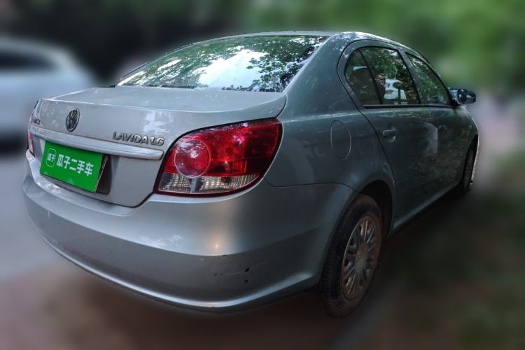Used Volkswagen Lavida 2008 1.6L Manual Joyful Edition Rear Right 45 Deg