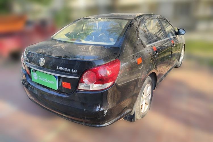 Used Volkswagen Lavida 2011 1.6L Automatic PinYou Edition Rear Right 45 Deg