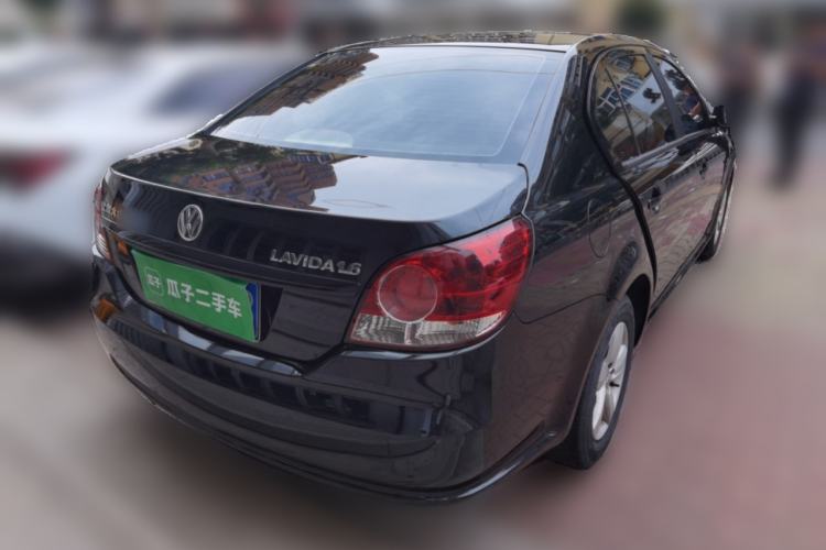 Used Volkswagen Lavida 2011 1.6L Automatic PinYou Edition Rear Right 45 Deg