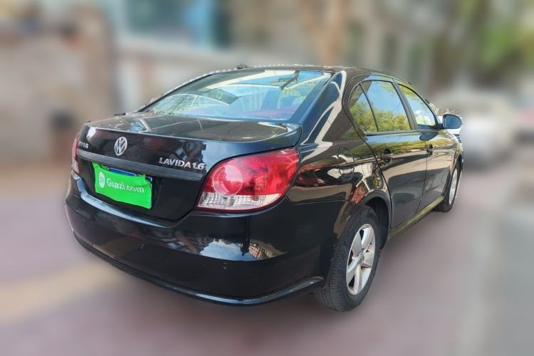 Used Volkswagen Lavida 2011 1.6L Automatic PinYou Edition Rear Right 45 Deg