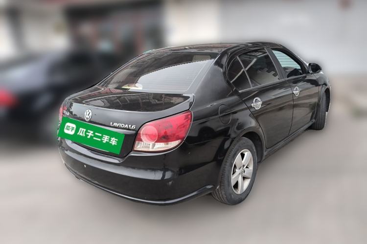 Used Volkswagen Lavida 2011 1.6L Automatic PinYou Edition Rear Right 45 Deg