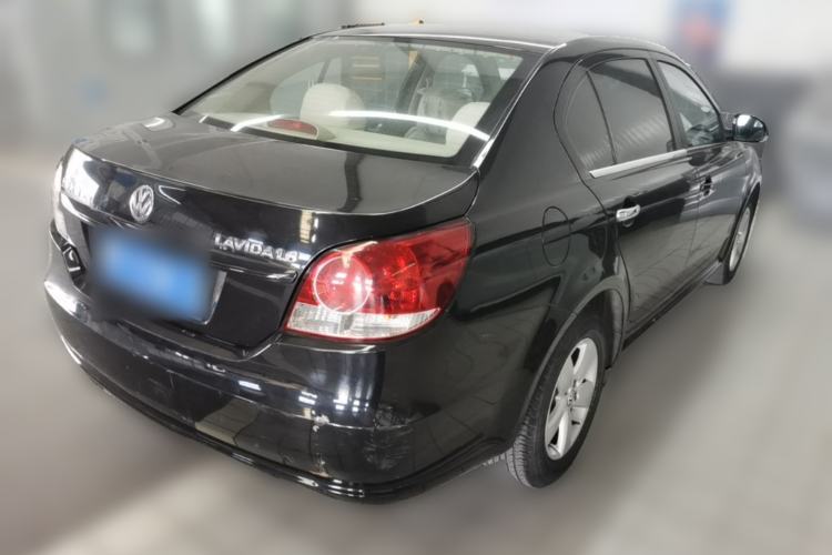 Used Volkswagen Lavida 2011 1.6L Automatic PinYou Edition Rear Right 45 Deg