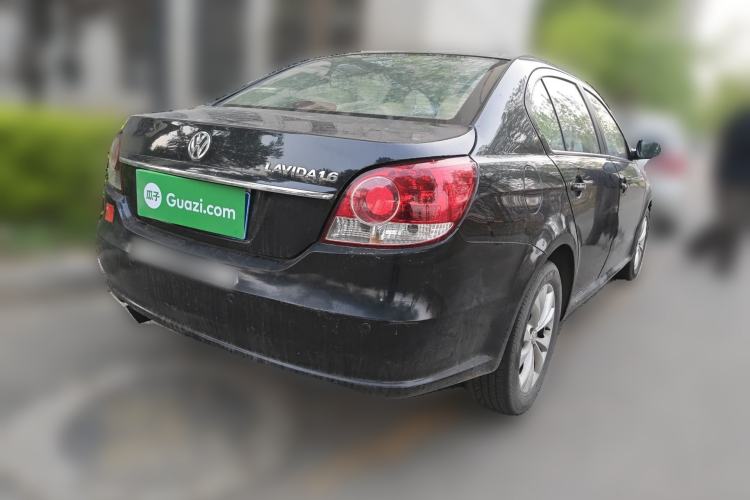 Used Volkswagen Lavida 2011 1.6L Automatic Pinxuan Edition Rear Right 45 Deg