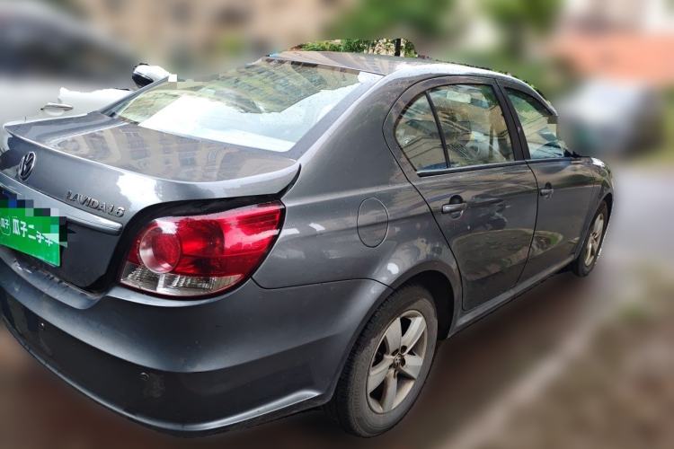 Used Volkswagen Lavida 2011 1.6L Manual Joy Version Rear Right 45 Deg