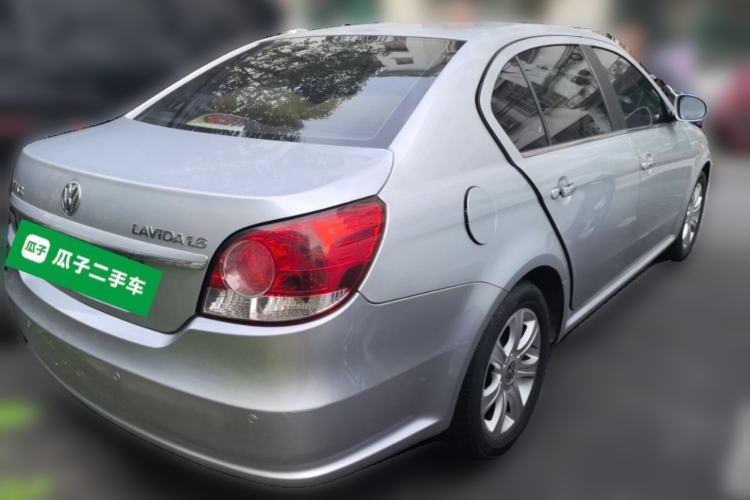 Used Volkswagen Lavida 2011 1.6L Automatic PinYou Edition Rear Right 45 Deg