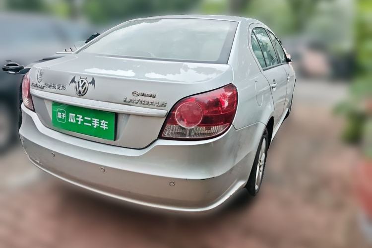Used Volkswagen Lavida 2011 1.6L Automatic PinYou Edition Rear Right 45 Deg