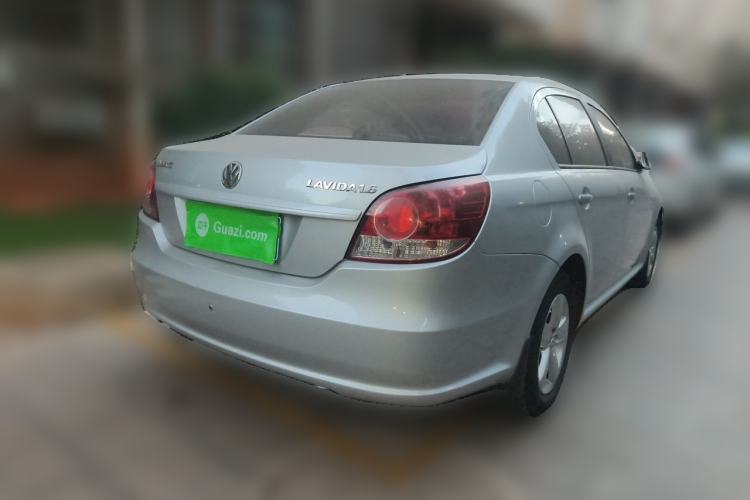 Used Volkswagen Lavida 2011 1.6L Automatic PinYou Edition Rear Right 45 Deg