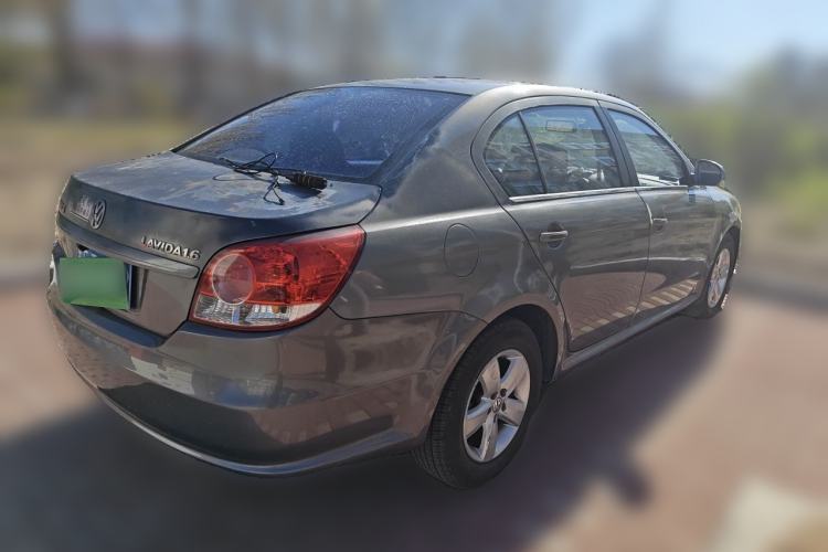 Used Volkswagen Lavida 2011 1.6L Automatic PinYou Edition Rear Right 45 Deg