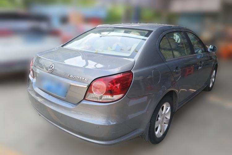 Used Volkswagen Lavida 2011 1.6L Automatic PinYou Edition Rear Right 45 Deg