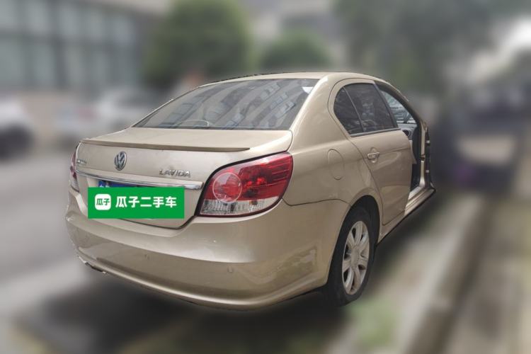 Used Volkswagen Lavida 2011 1.6L Automatic PinYou Edition Rear Right 45 Deg