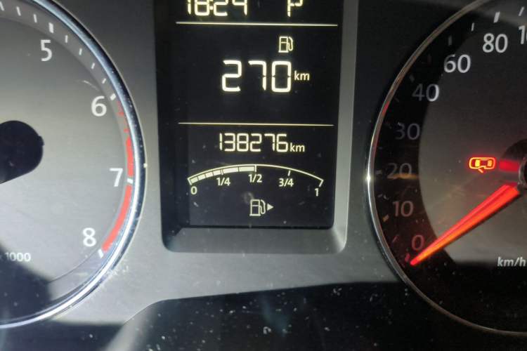 Used Volkswagen Lavida 2013 Restyled Classic 1.6L Automatic Comfort Edition Odometer Close Up