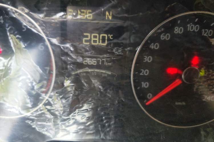 Used Volkswagen Lavida 2013 Restyled Classic 1.6L Automatic Comfort Edition Odometer Close Up