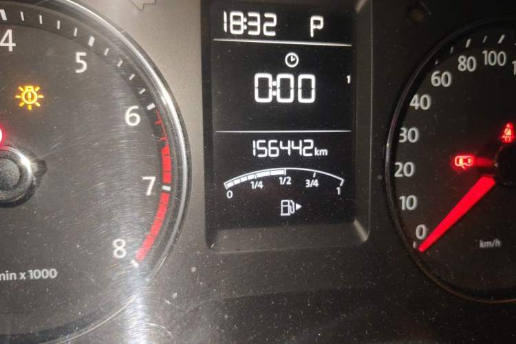 Used Volkswagen Lavida 2013 Restyled Classic 1.6L Automatic Comfort Edition Odometer Close Up