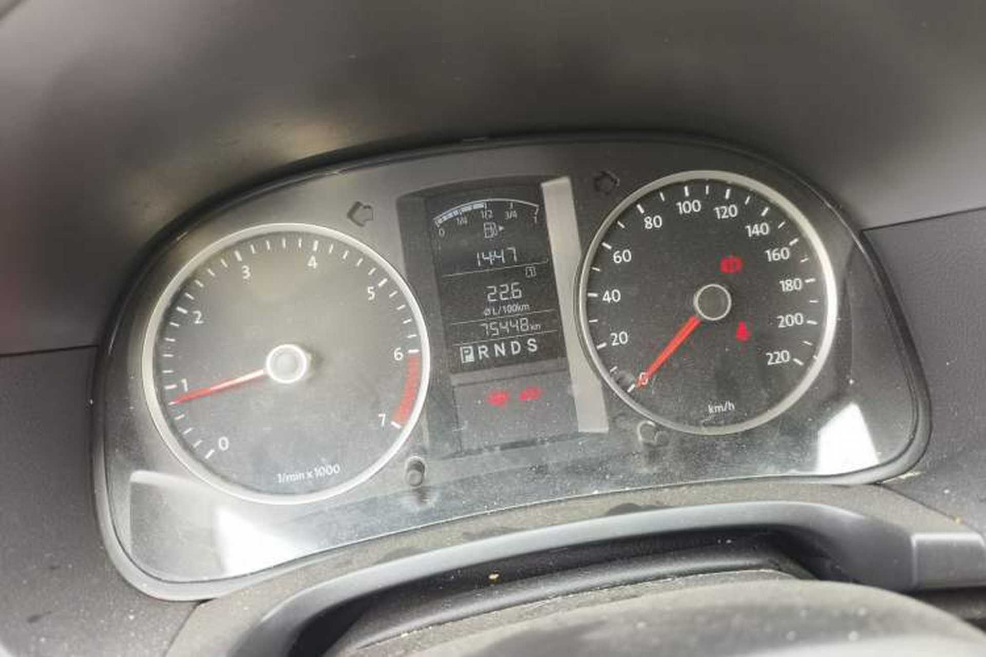 Used Volkswagen Lavida  Odometer Close Up
