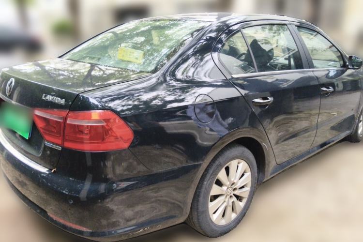 Used Volkswagen Lavida 2013 1.6L Manual Comfort Edition Rear Right 45 Deg