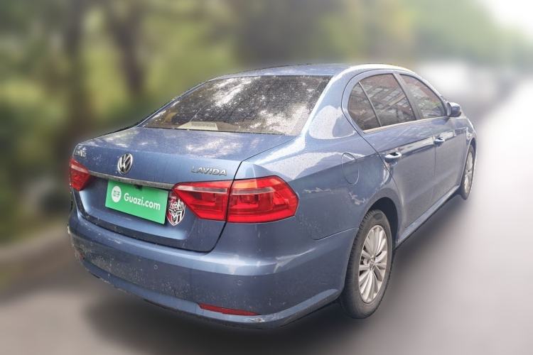 Used Volkswagen Lavida 2013 Revised Version 1.6L Automatic Luxury Edition Rear Right 45 Deg