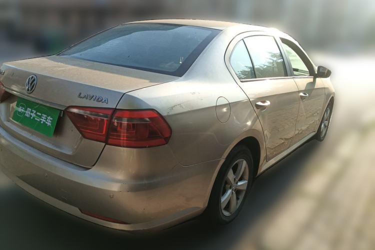 Used Volkswagen Lavida 2013 1.6L Automatic Fashion Edition Rear Right 45 Deg