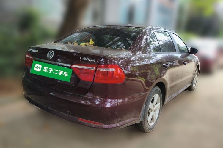 Used Volkswagen Lavida 2013 Revised Classic 1.6L Automatic Fashion Edition Rear Right 45 Deg