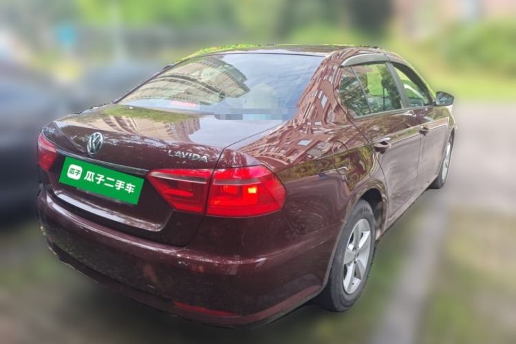 Used Volkswagen Lavida 2013 Revised Classic 1.6L Automatic Fashion Edition Rear Right 45 Deg