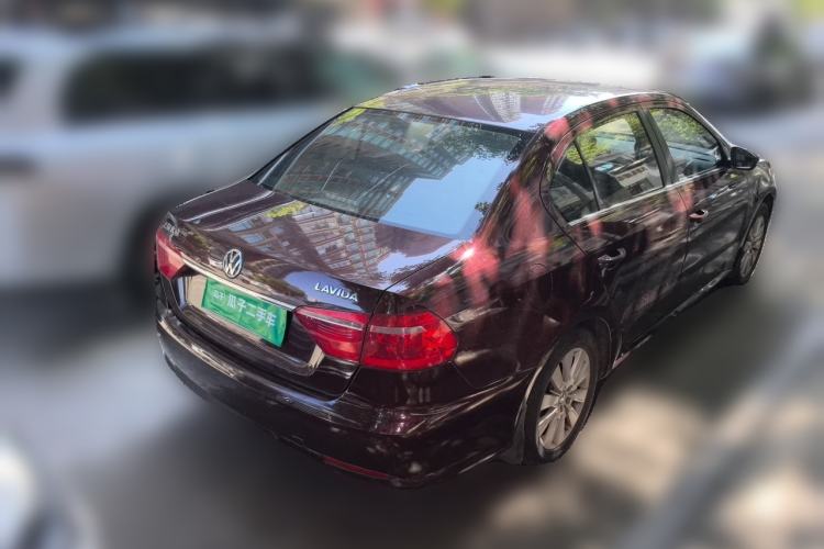 Used Volkswagen Lavida 2013 1.6L Automatic Comfort Edition Rear Right 45 Deg