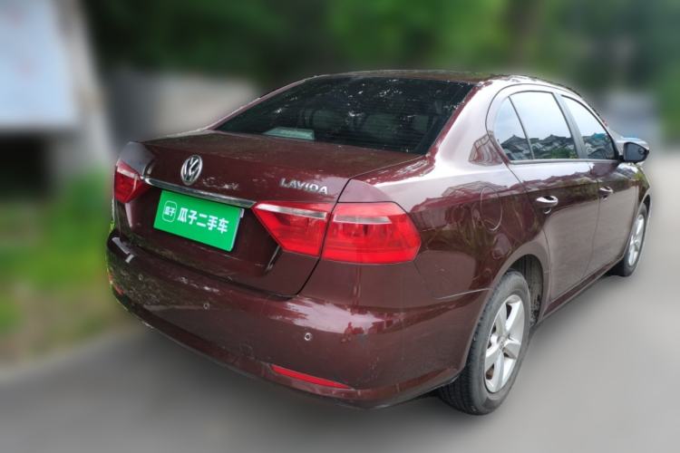 Used Volkswagen Lavida 2013 1.6L Automatic Fashion Edition Rear Right 45 Deg