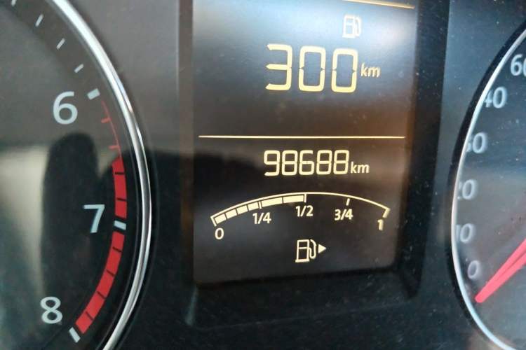 Used Volkswagen Lavida 2013 Restyled Classic 1.6L Automatic Comfort Edition Odometer Close Up