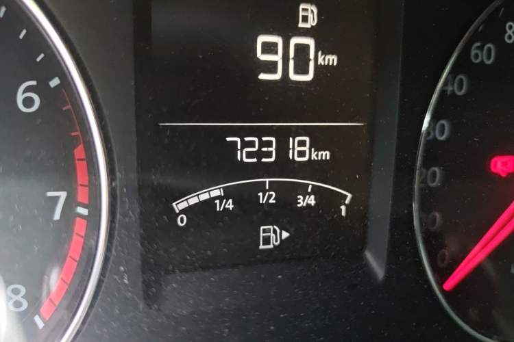Used Volkswagen Lavida 2013 Restyled Classic 1.6L Automatic Comfort Edition Odometer Close Up
