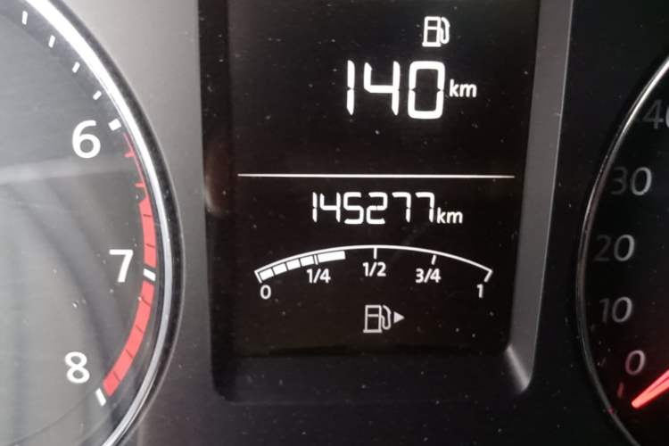 Used Volkswagen Lavida 2013 Restyled Classic 1.6L Automatic Comfort Edition Odometer Close Up