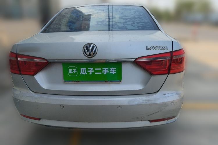 Used Volkswagen Lavida 2013 1.6L Manual Fashion Edition Rear