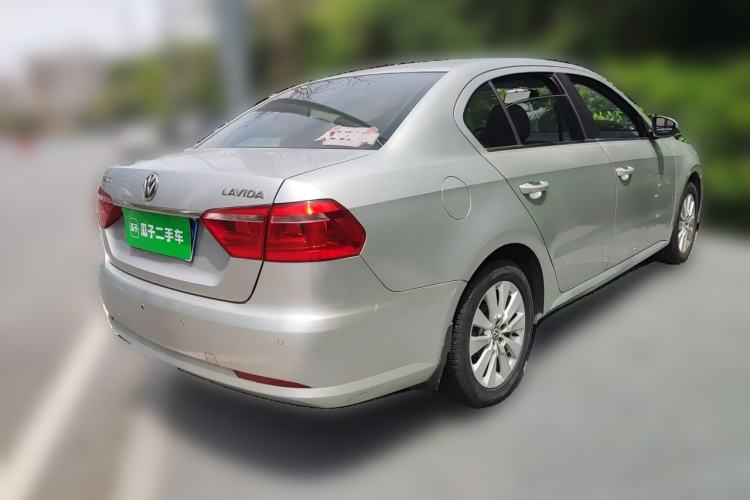 Used Volkswagen Lavida 2013 Restyled Classic 1.6L Manual Comfort Edition Rear Right 45 Deg