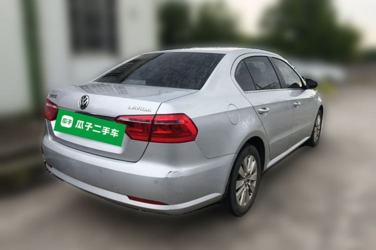 Used Volkswagen Lavida 2013 Restyled Classic 1.6L Manual Comfort Edition Rear Right 45 Deg