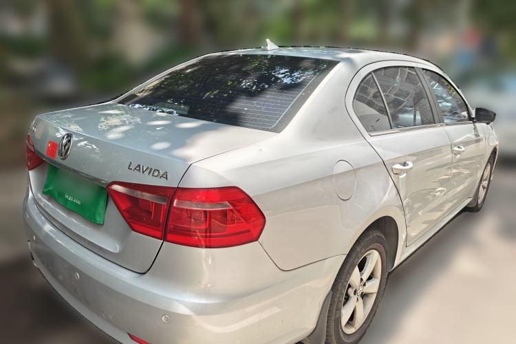 Used Volkswagen Lavida 2013 Revised Classic 1.6L Automatic Fashion Edition Rear Right 45 Deg
