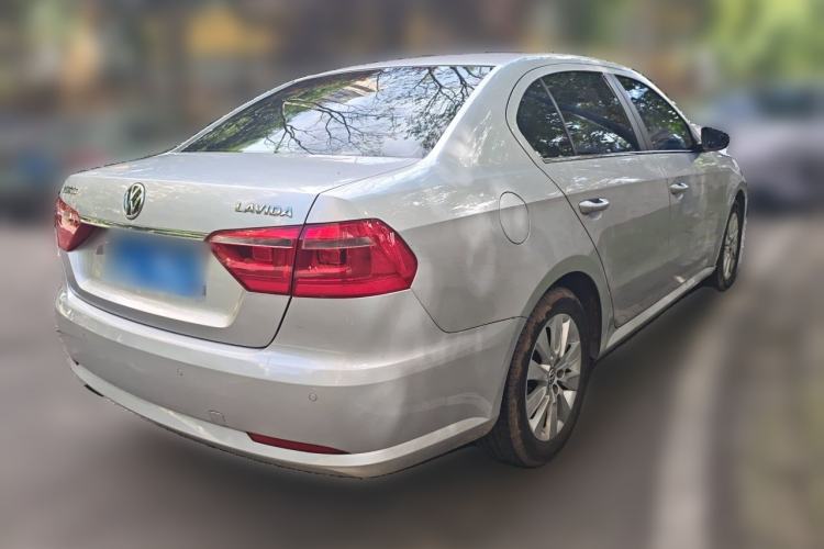 Used Volkswagen Lavida 2013 Restyled Classic 1.6L Manual Comfort Edition Rear Right 45 Deg