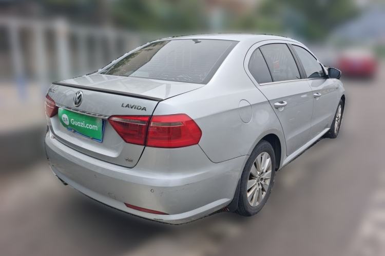 Used Volkswagen Lavida 2013 Revised Version 1.4 TSI Manual Comfort Edition Rear Right 45 Deg
