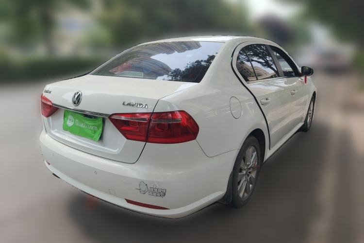 Used Volkswagen Lavida 2013 Restyled Classic 1.6L Manual Comfort Edition Rear Right 45 Deg