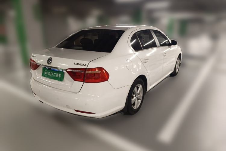 Used Volkswagen Lavida 2013 Revised Classic 1.6L Manual Fashion Edition Rear Right 45 Deg