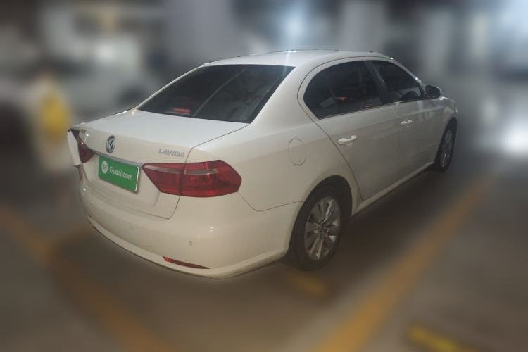 Used Volkswagen Lavida 2013 1.6L Automatic Comfort Edition Rear Right 45 Deg