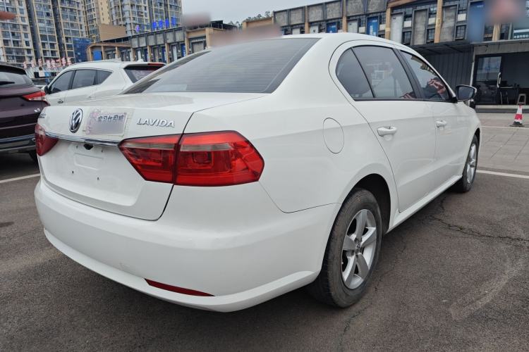 Used Volkswagen Lavida 2013 Revised Classic 1.6L Automatic Fashion Edition Rear Right 45 Deg