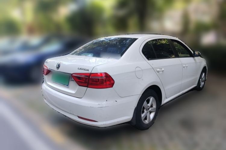 Used Volkswagen Lavida 2013 Revised Classic 1.6L Automatic Fashion Edition Rear Right 45 Deg
