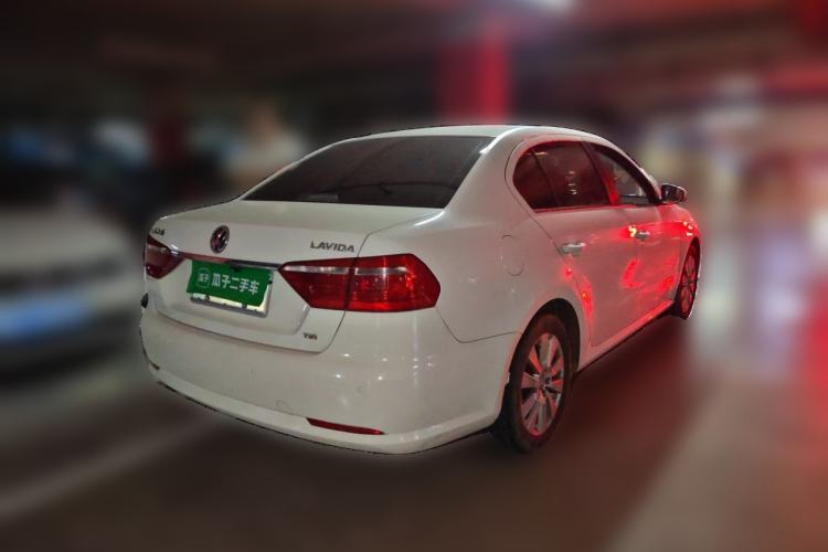 Used Volkswagen Lavida 2013 1.4TSI DSG Comfort Edition Rear Right 45 Deg